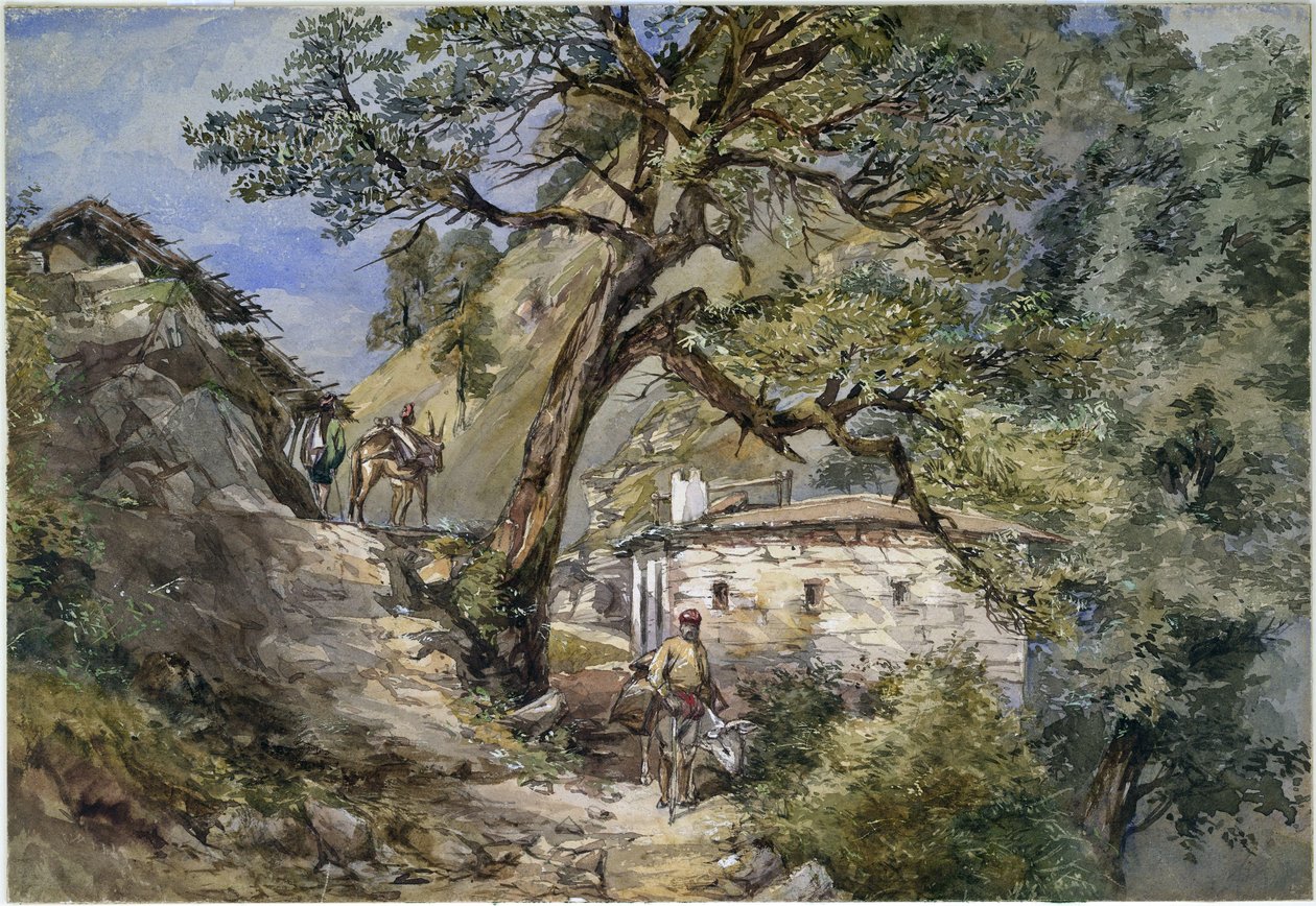 Landour, Mussoorie, 1869 de Sir Charles Walters DOyly