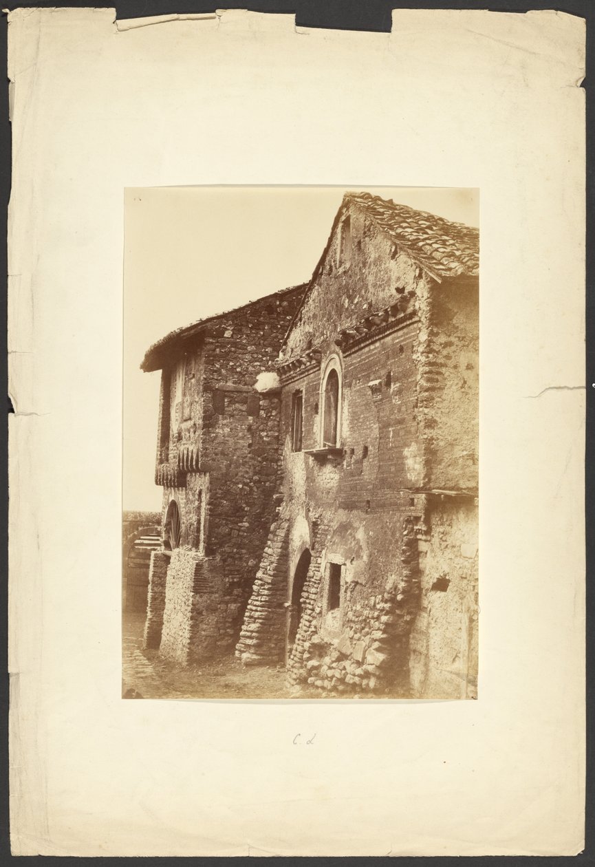 [Casa de pedra]. de Sir Coutts Lindsay
