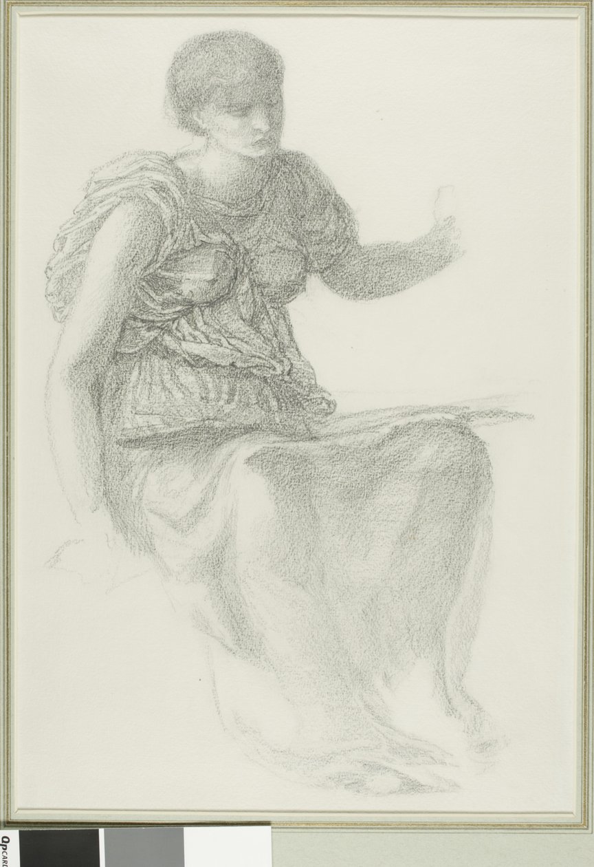 Estudo para Um dos Destinos de Sir Edward Burne Jones