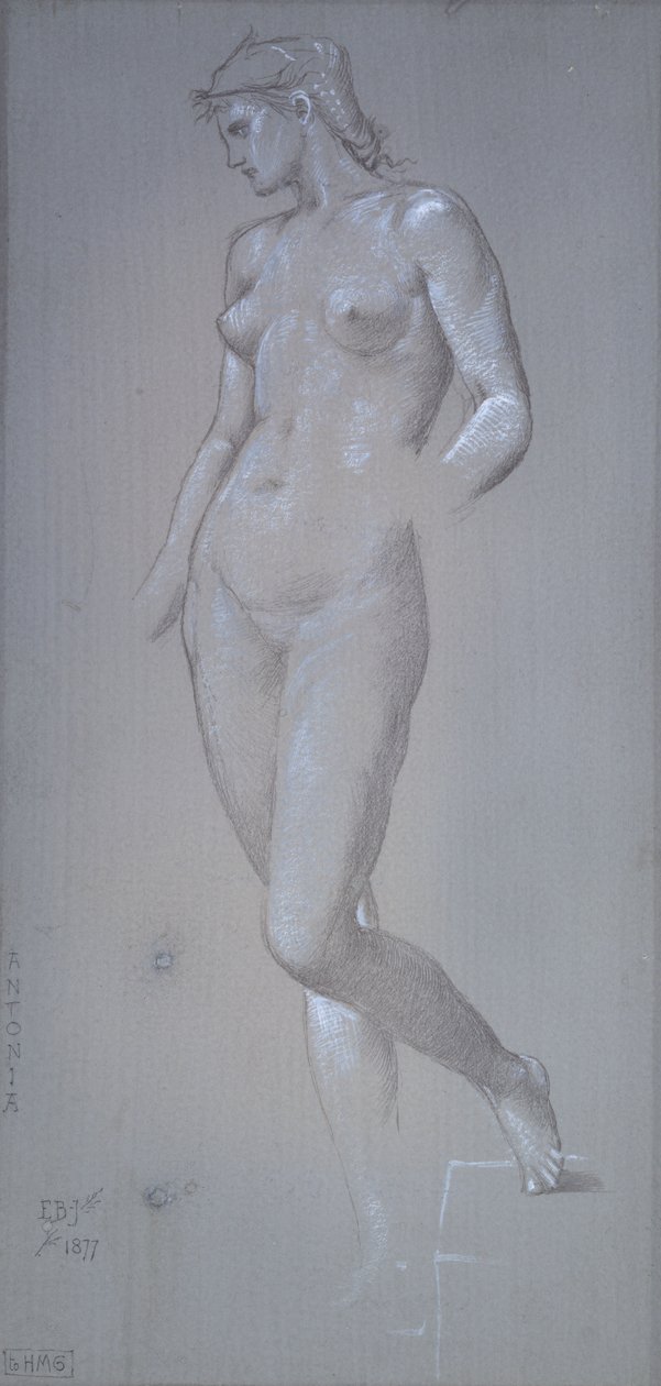 Antônia, 1877 de Sir Edward Coley Burne Jones