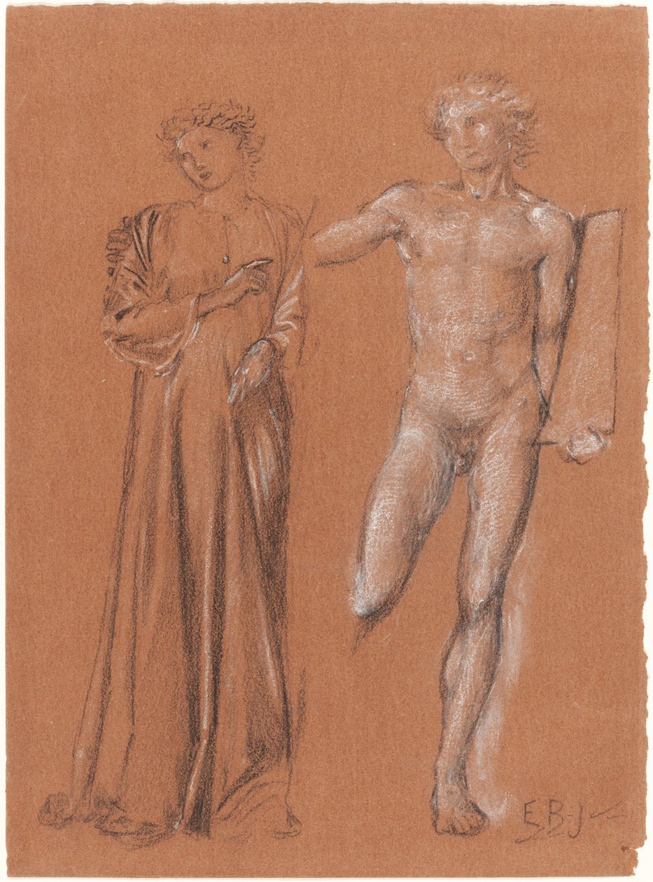 Orfeu e Eurídice de Sir Edward Coley Burne Jones