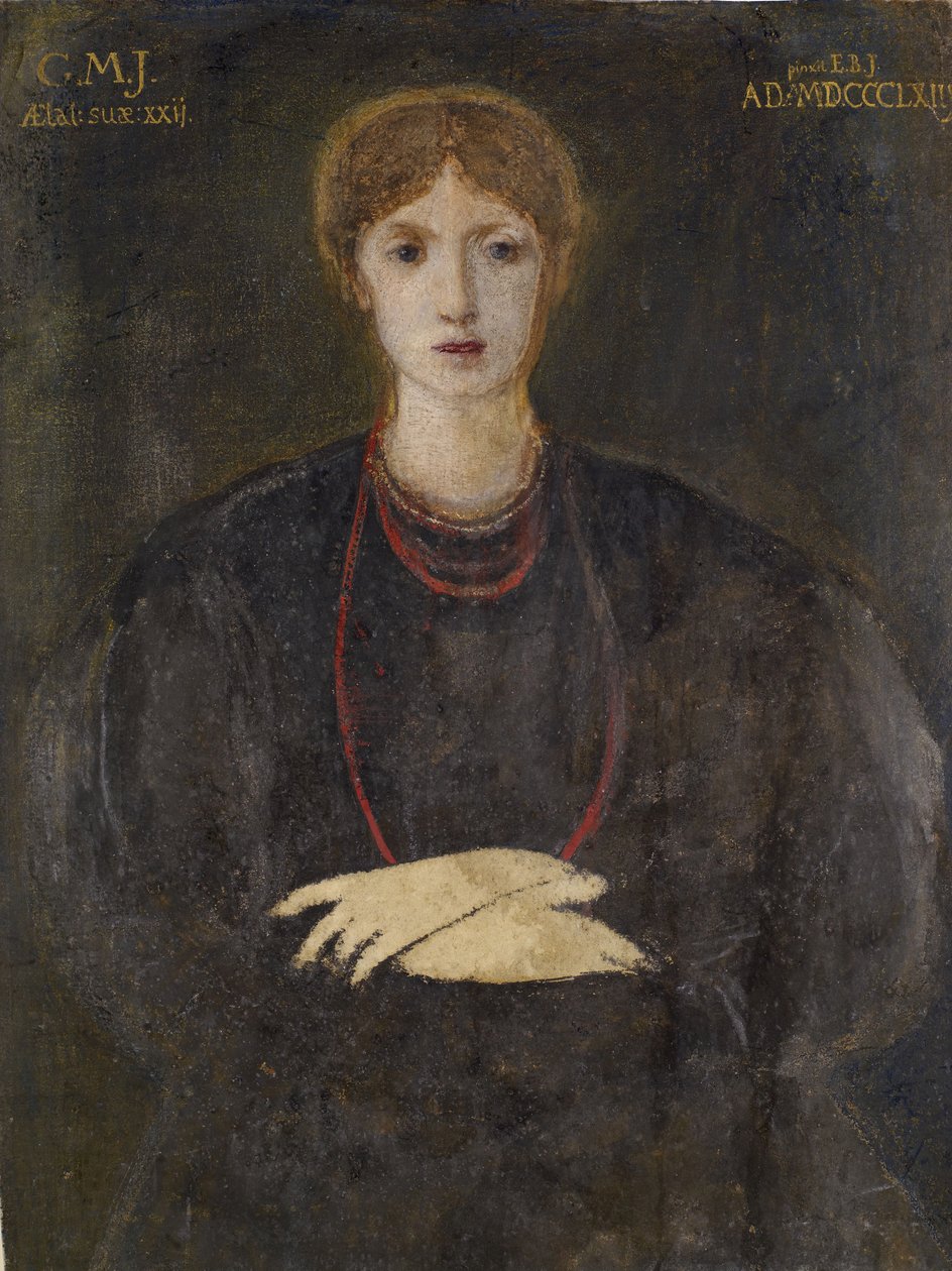 Retrato de Georgiana Burne-Jones 1840-1920, 1863. de Sir Edward Coley Burne Jones