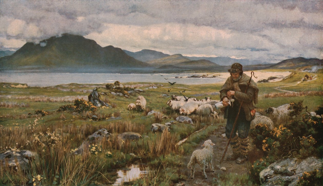 O Órfão, 1888, c1930. de Sir Ernest Albert Waterlow