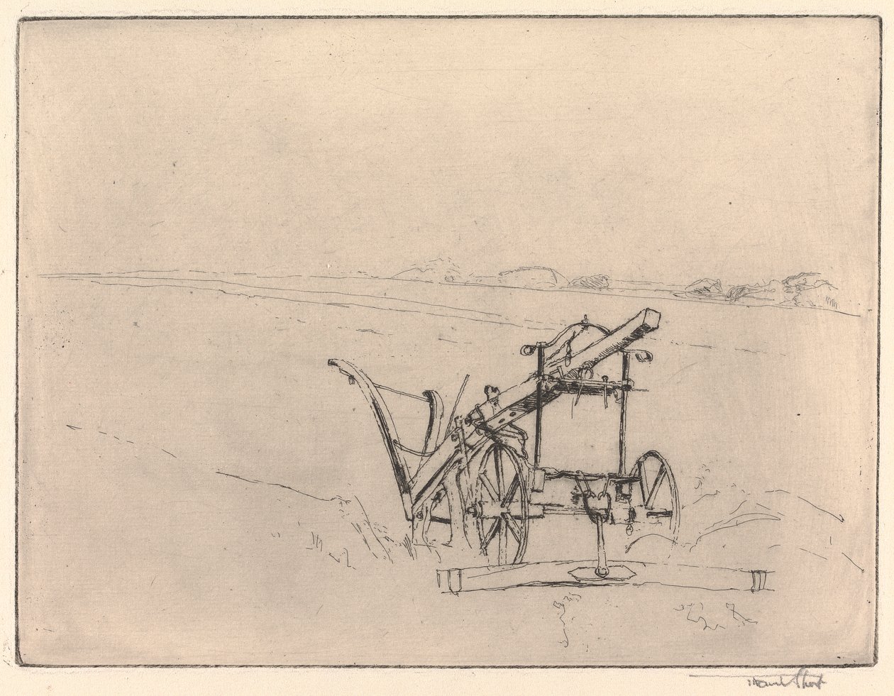 Uma charrua de Norfolk de Sir Frank Short