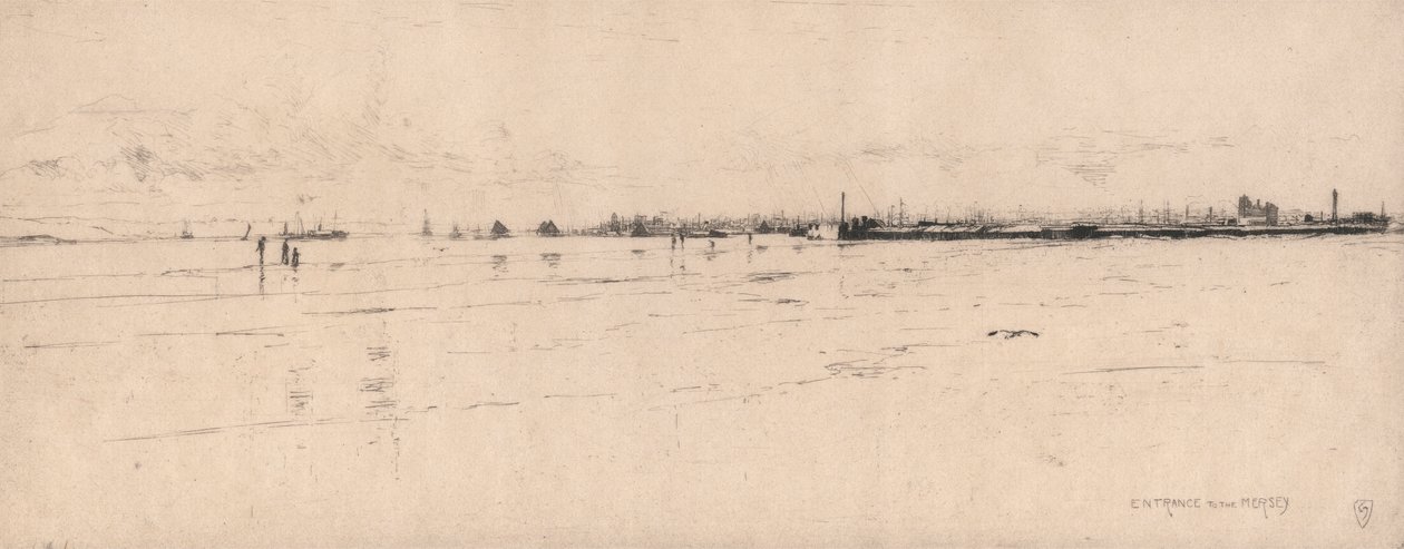 Entrada para Mersey de Sir Frank Short
