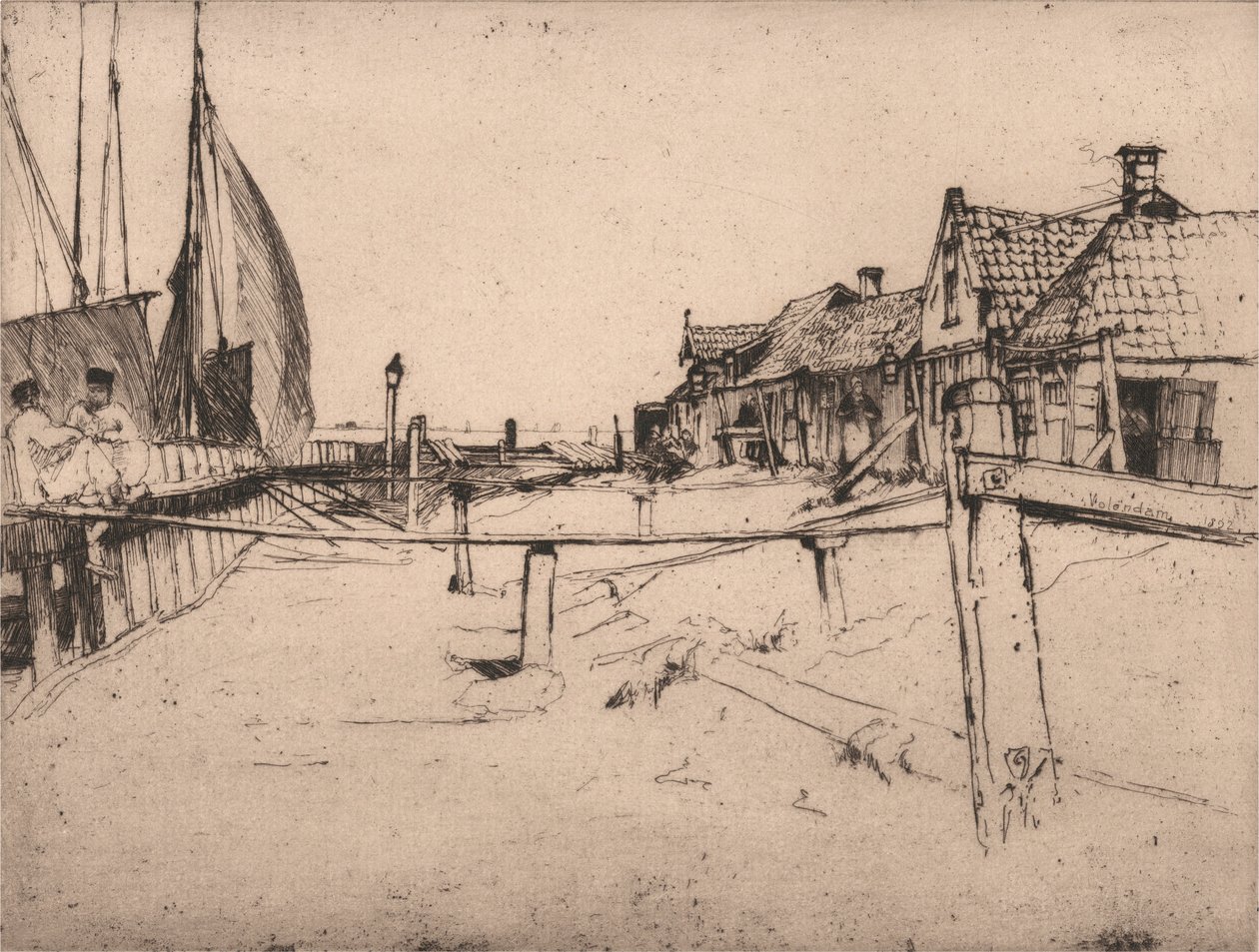 Em Porto, Volendam de Sir Frank Short