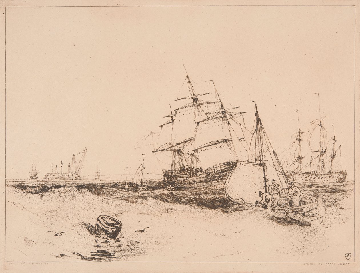Transporte na entrada do Medway, nº 2 de Sir Frank Short