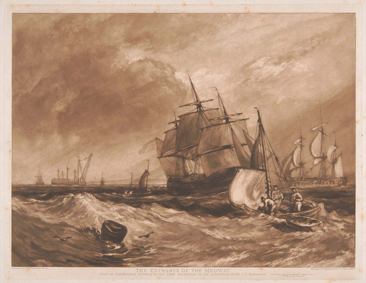 Transporte na entrada do Medway, nº 2 de Sir Frank Short