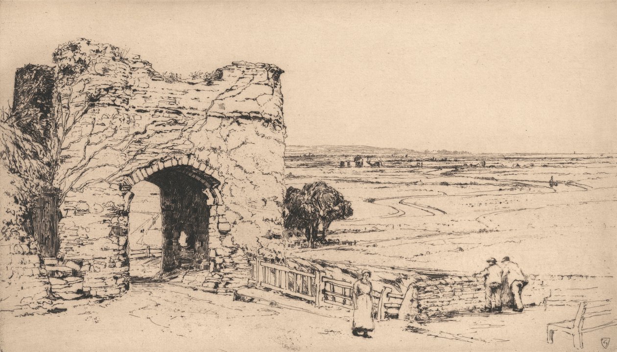 O Portão de Fio, Winchelsea de Sir Frank Short