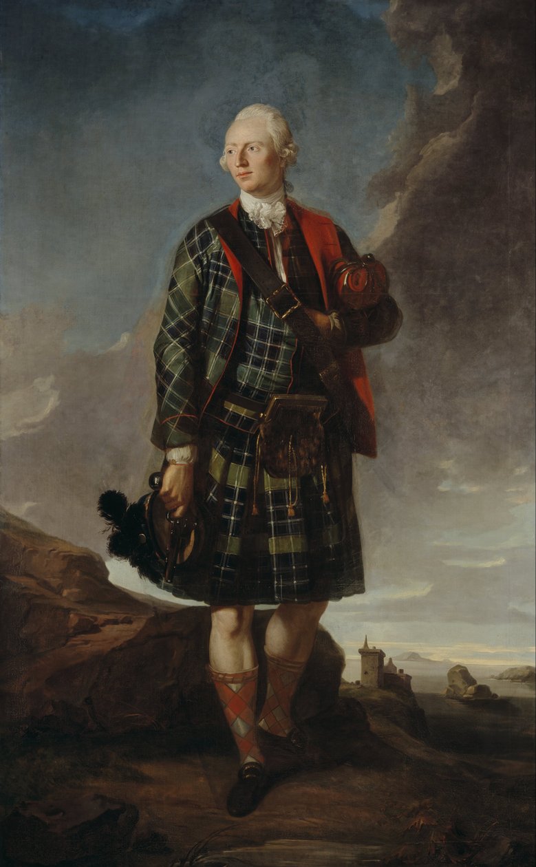 Sir Alexander Macdonald (Sir Alexander Macdonald de Sleat), 1744 de Sir George Chalmers