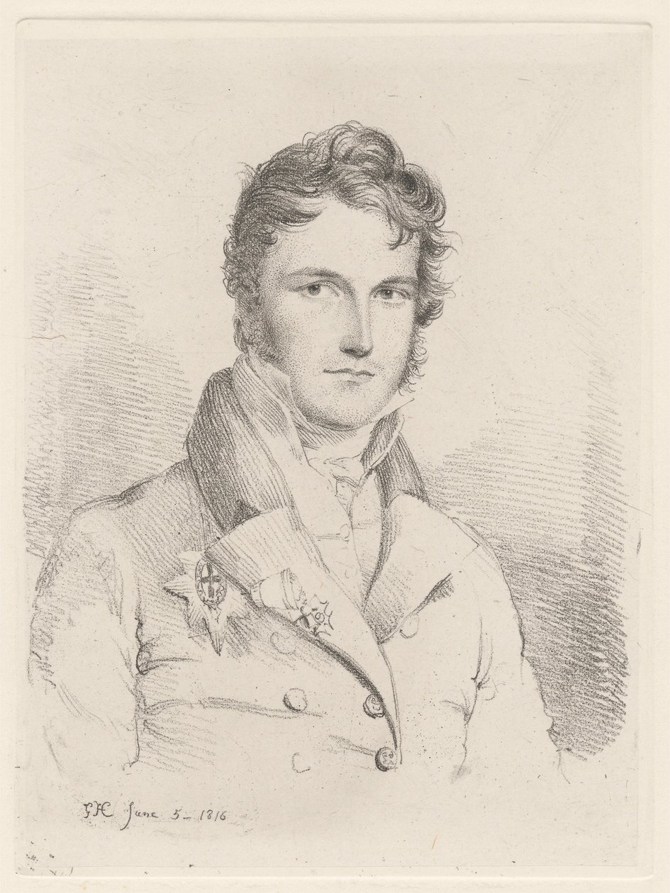 H.R.H. Príncipe Leopoldo, Tio da Rainha Vitória de Sir George Hayter