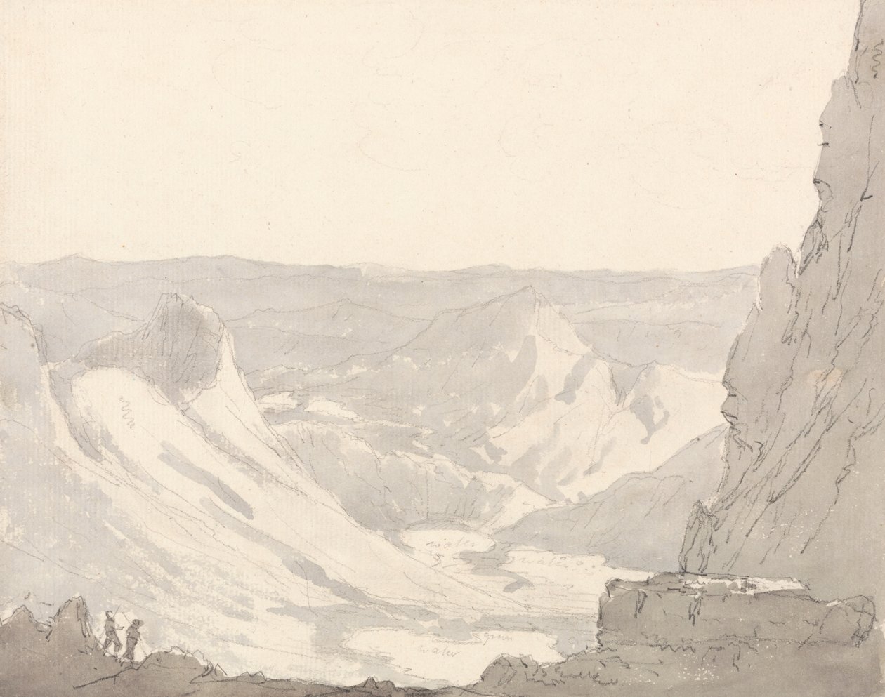 Ben Glog (País de Gales do Norte) de Sir George Howland Beaumont seventh Baronet