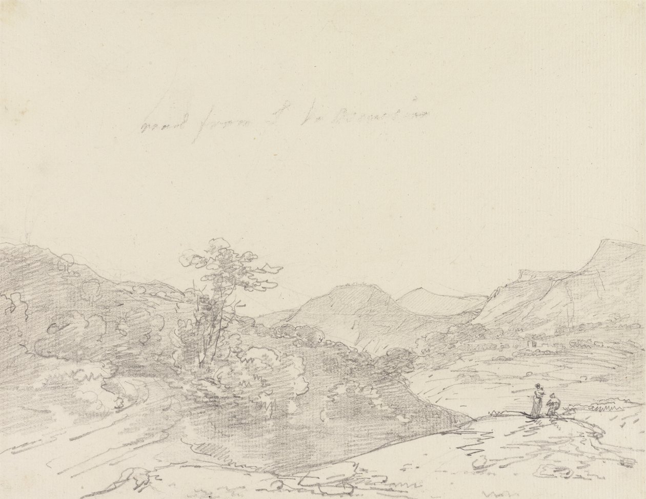 Entre Llangollen e Oswestry de Sir George Howland Beaumont seventh Baronet