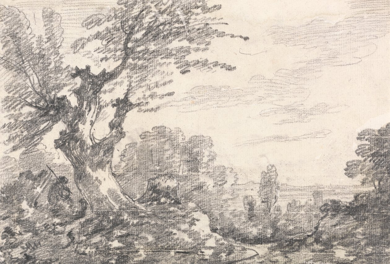 Composição da Paisagem de Sir George Howland Beaumont seventh Baronet