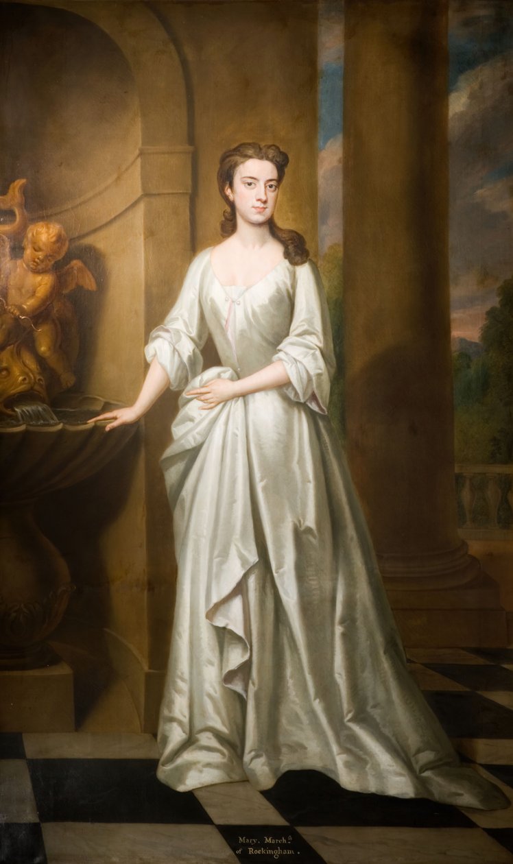 Retrato de Maria, Marquesa de Rockingham, d.1761, 1720. de Sir Godfrey Kneller