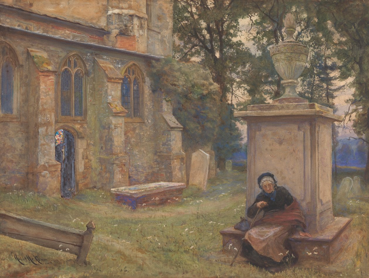 Descanso: Igreja de Aldenham de Sir Hubert von Herkomer