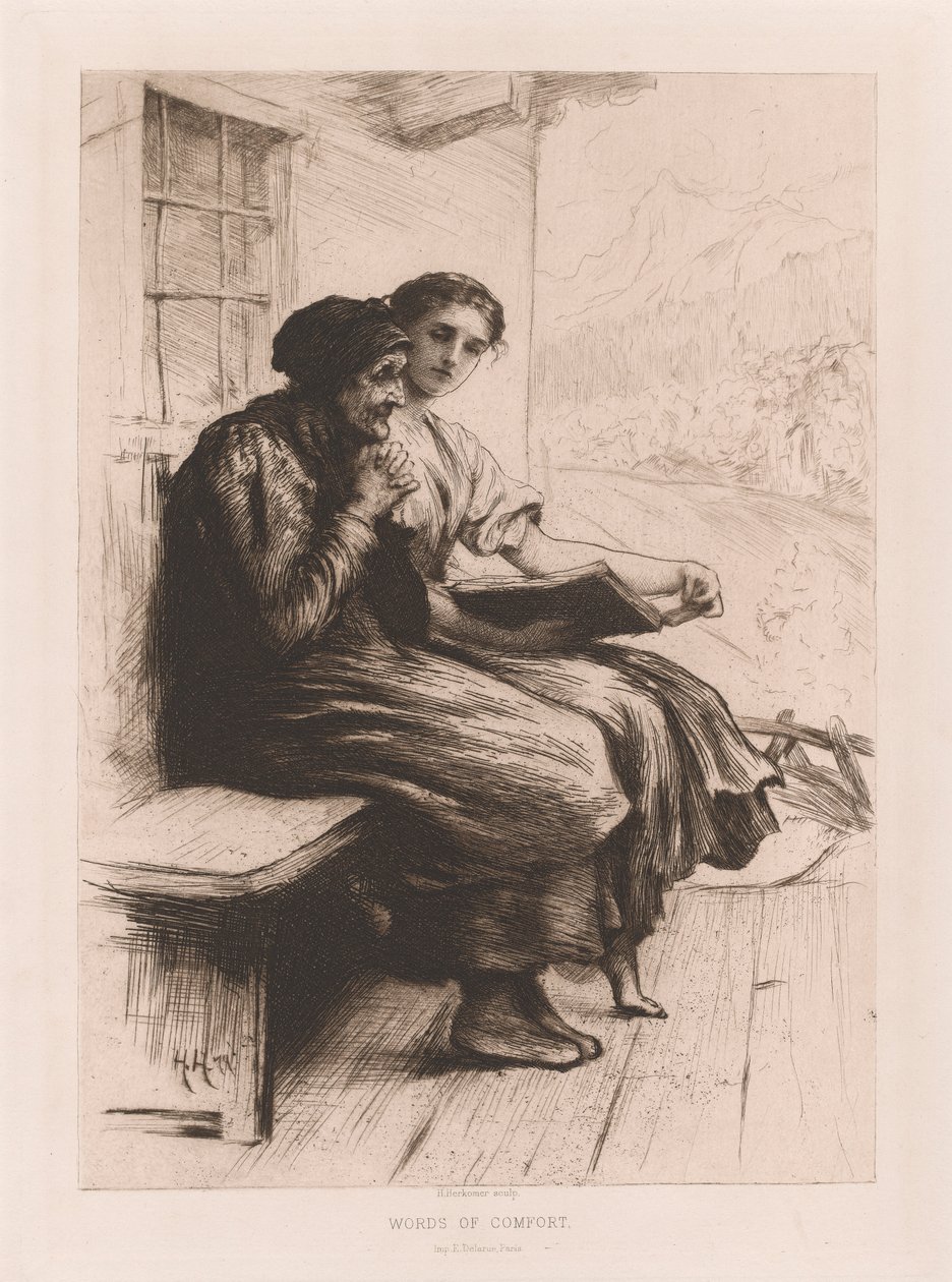 Palavras de Conforto de Sir Hubert von Herkomer