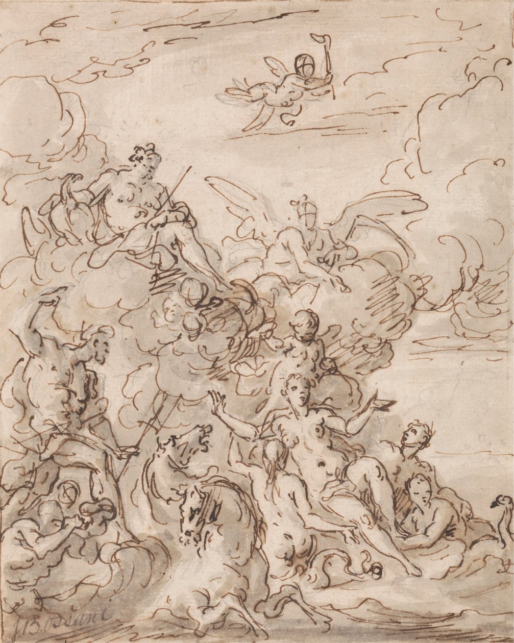 O Nascimento de Vénus de Sir James Thornhill
