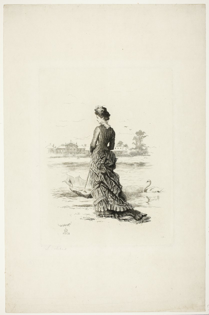 Um cêntimo para os seus pensamentos de Sir John Everett Millais