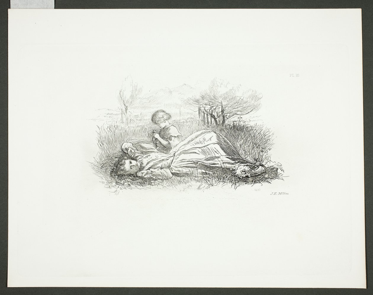 Indolência de verão de Sir John Everett Millais
