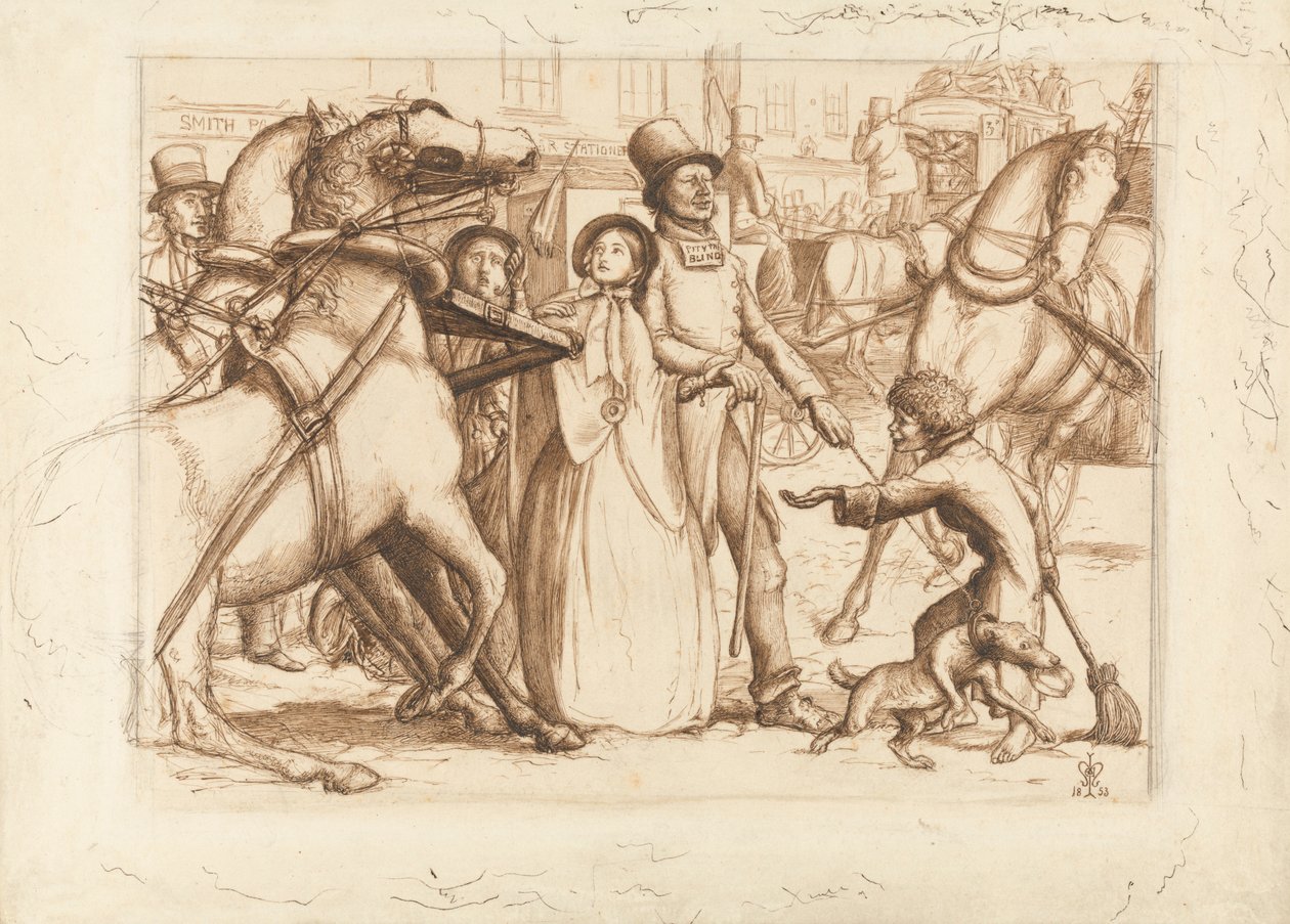 O Homem Cego de Sir John Everett Millais