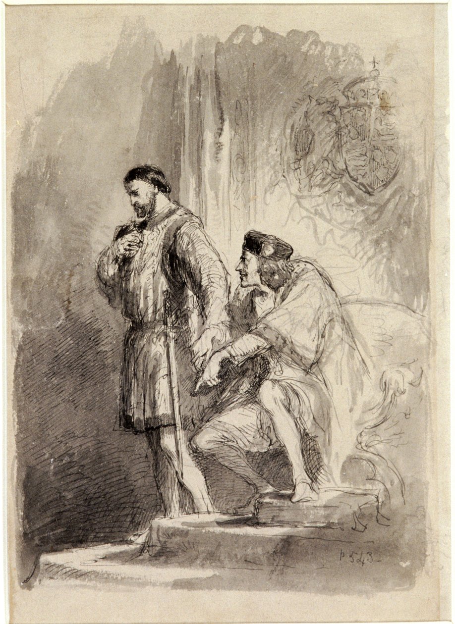 Rei Ricardo III, c1856-c1859 de Sir John Gilbert