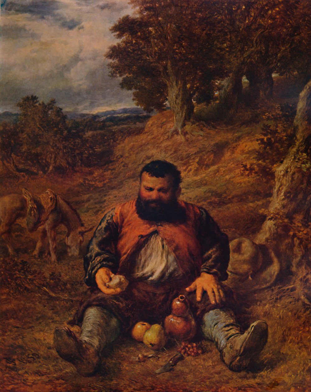 Sancho Panza, 1859, 1935 de Sir John Gilbert