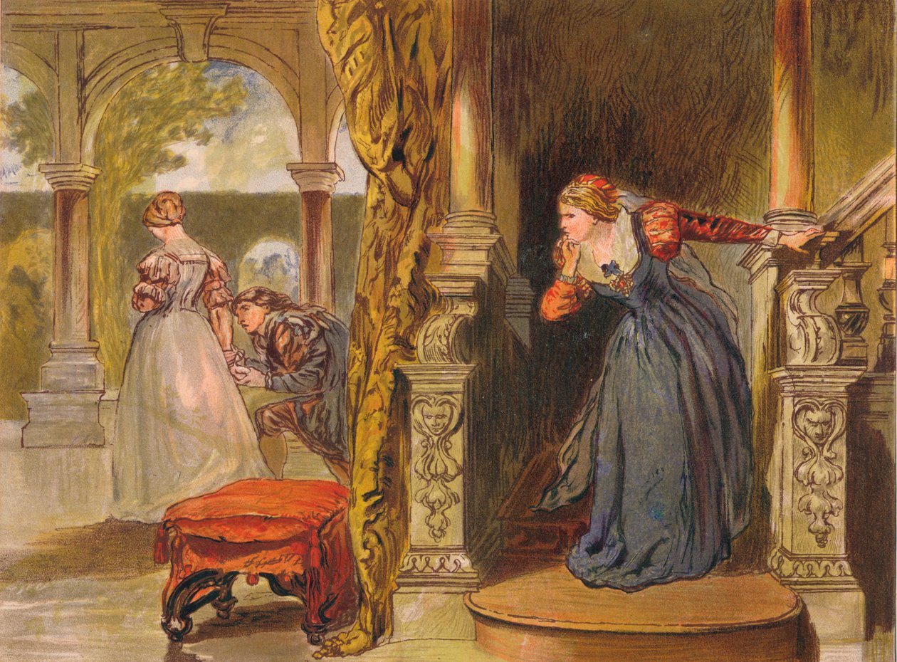 Não suspiro mais, senhoras, suspiro não mais, c1875 de Sir John Gilbert
