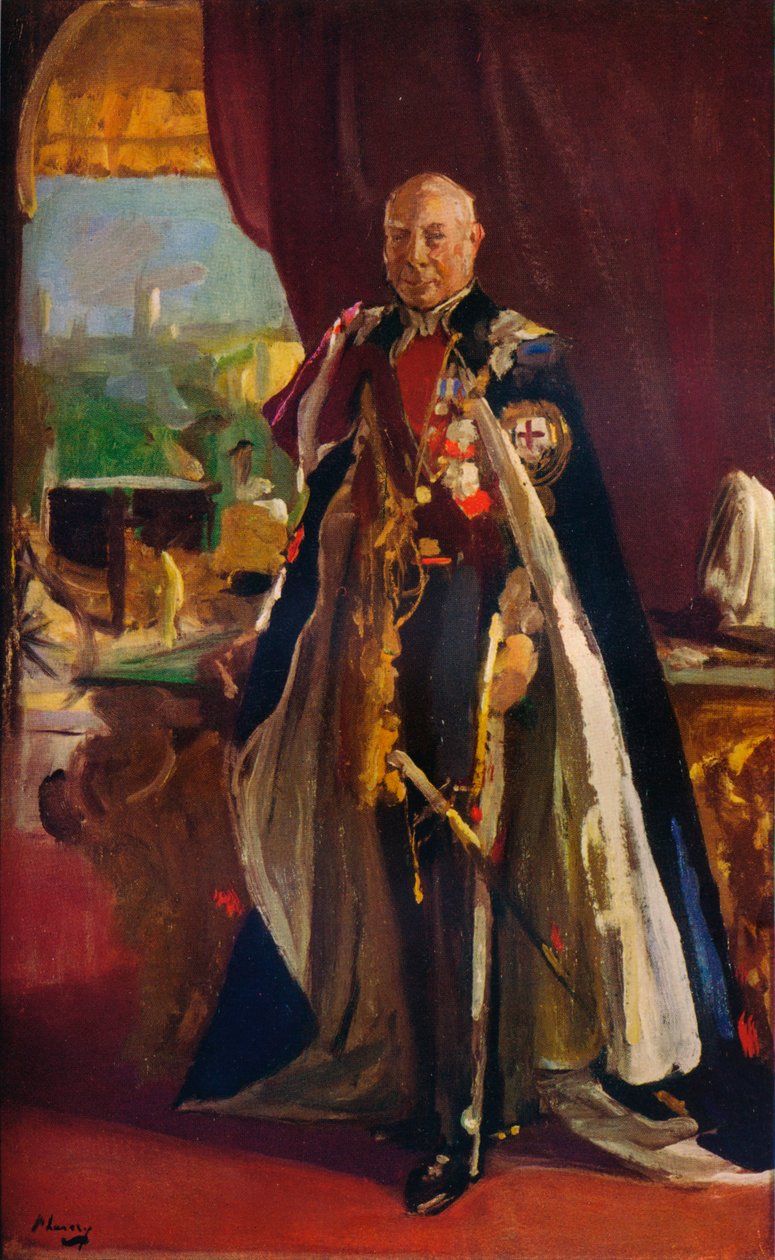 Estudo para um retrato do conde de Lonsdale, c1932 de Sir John Lavery