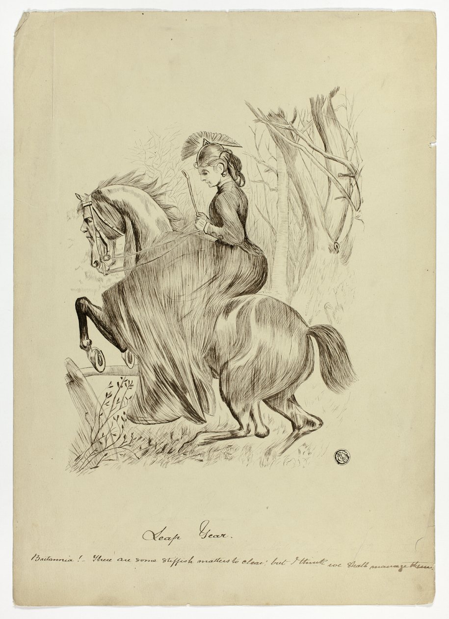 Ano bissexto, Britânia! de Sir John Tenniel