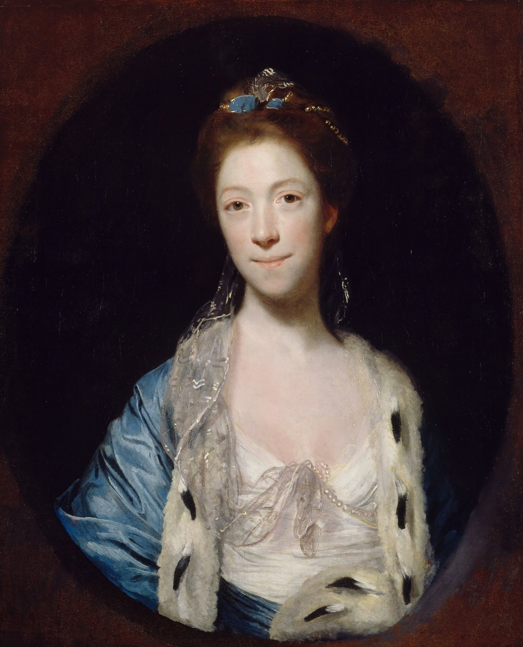 Retrato da Sra. Lutero, 1766. de Sir Joshua Reynolds