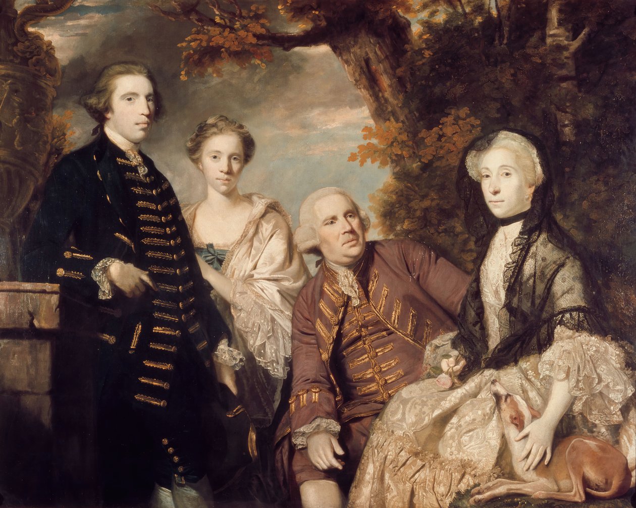 A Família Roffey, 1765. de Sir Joshua Reynolds