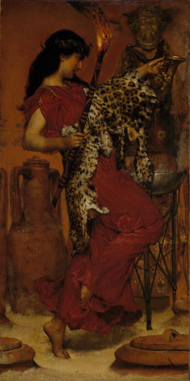 Festival Vintage de Outono, 1877. de Sir Lawrence Alma Tadema