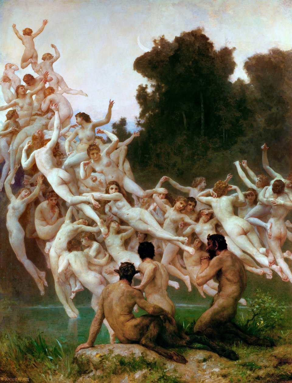 The Oreads de Sir Peter Francis Bourgeois