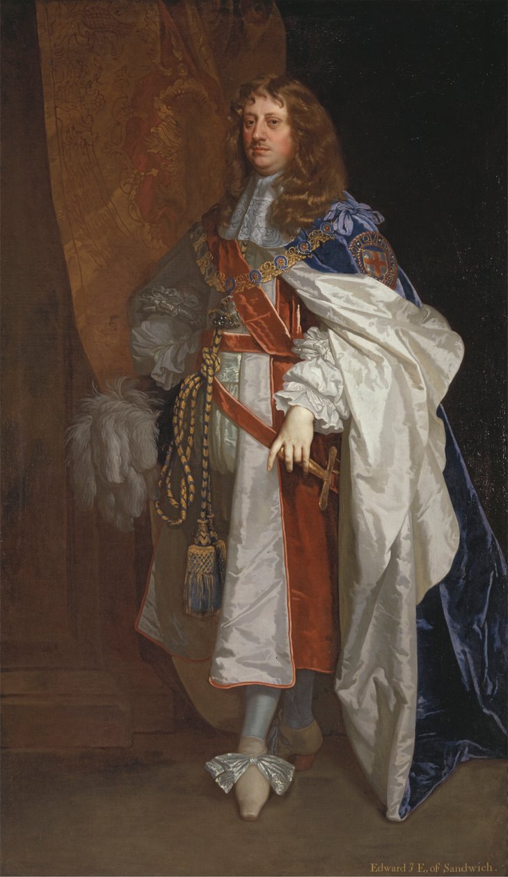 Edward Montagu, primeiro Conde de Sanduíche de Sir Peter Lely