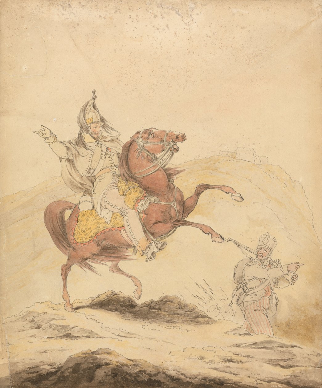 Um Dragão Francês de Sir Robert Kerr Porter