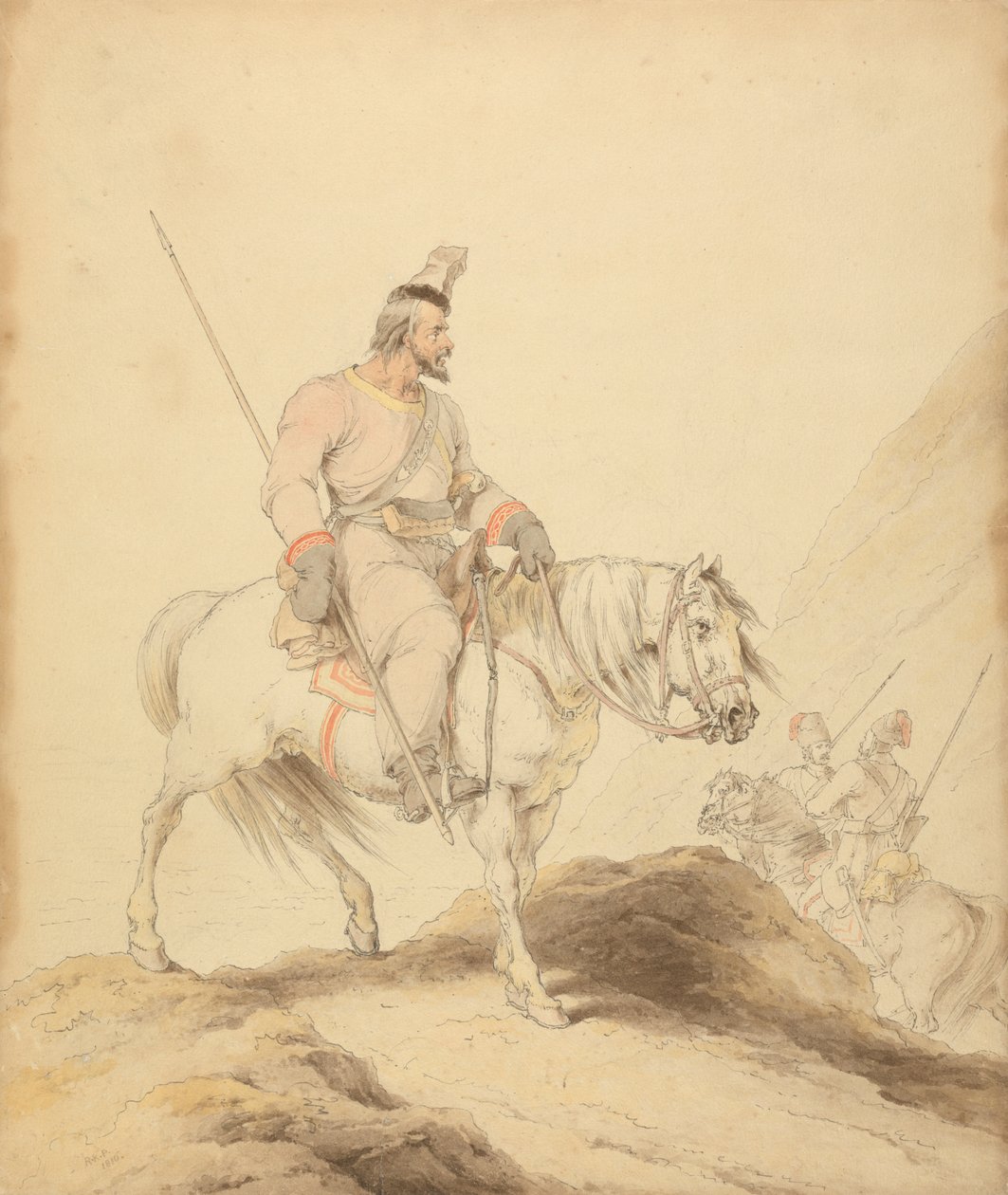 Um Cossaco Ural de Sir Robert Kerr Porter