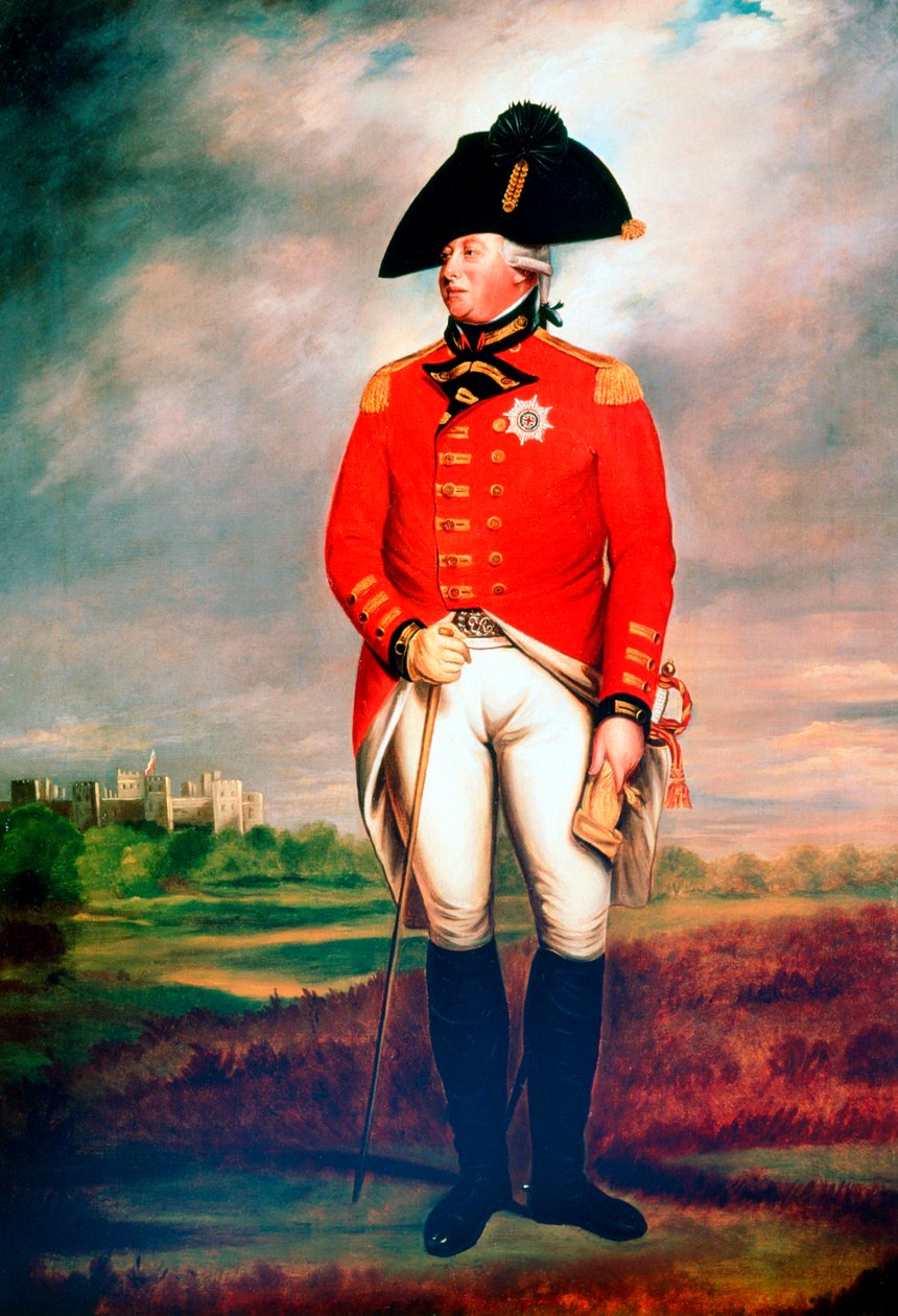 Jorge III, rei da Inglaterra, c1800 de Sir William Beechey