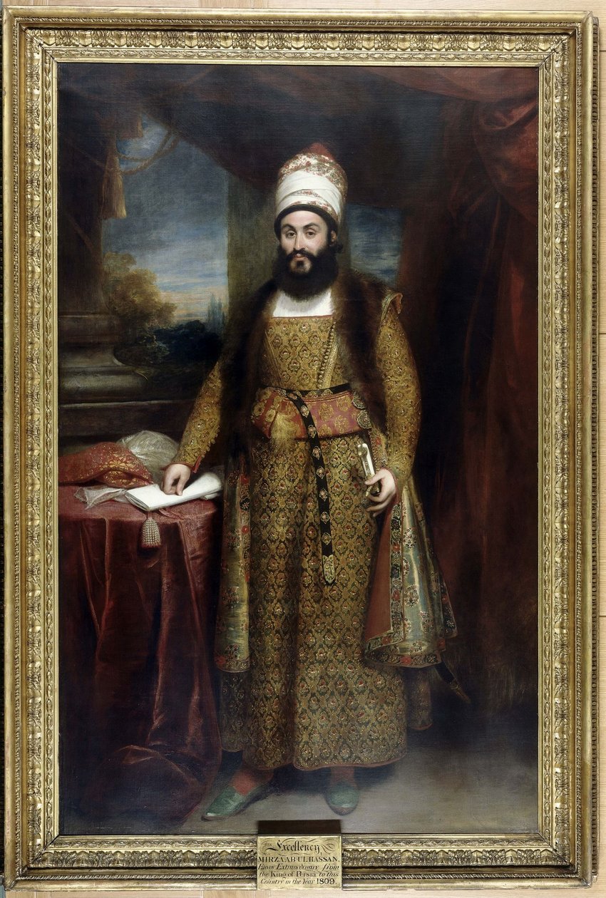 Retrato de Mirza Abul Hasan Khan Ilchi 1776-1846 de Sir William Beechey