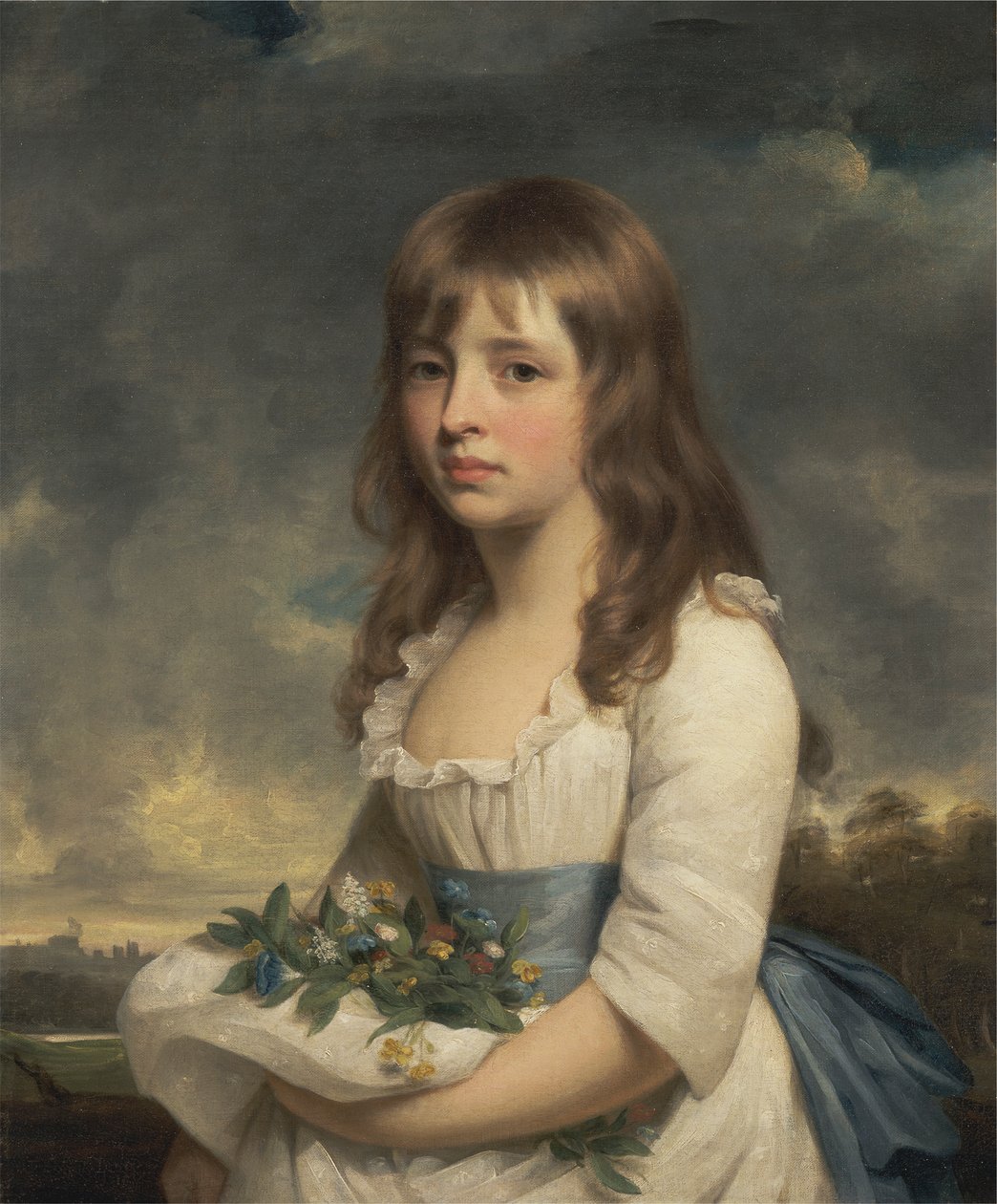 Retrato de uma rapariga de Sir William Beechey