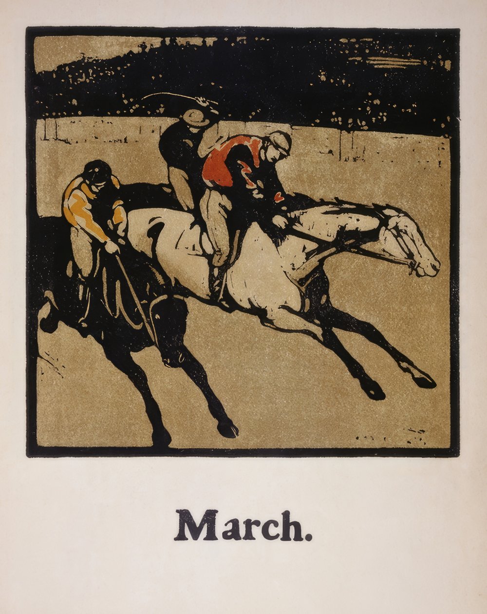 Corridas de cavalos de Sir William Nicholson