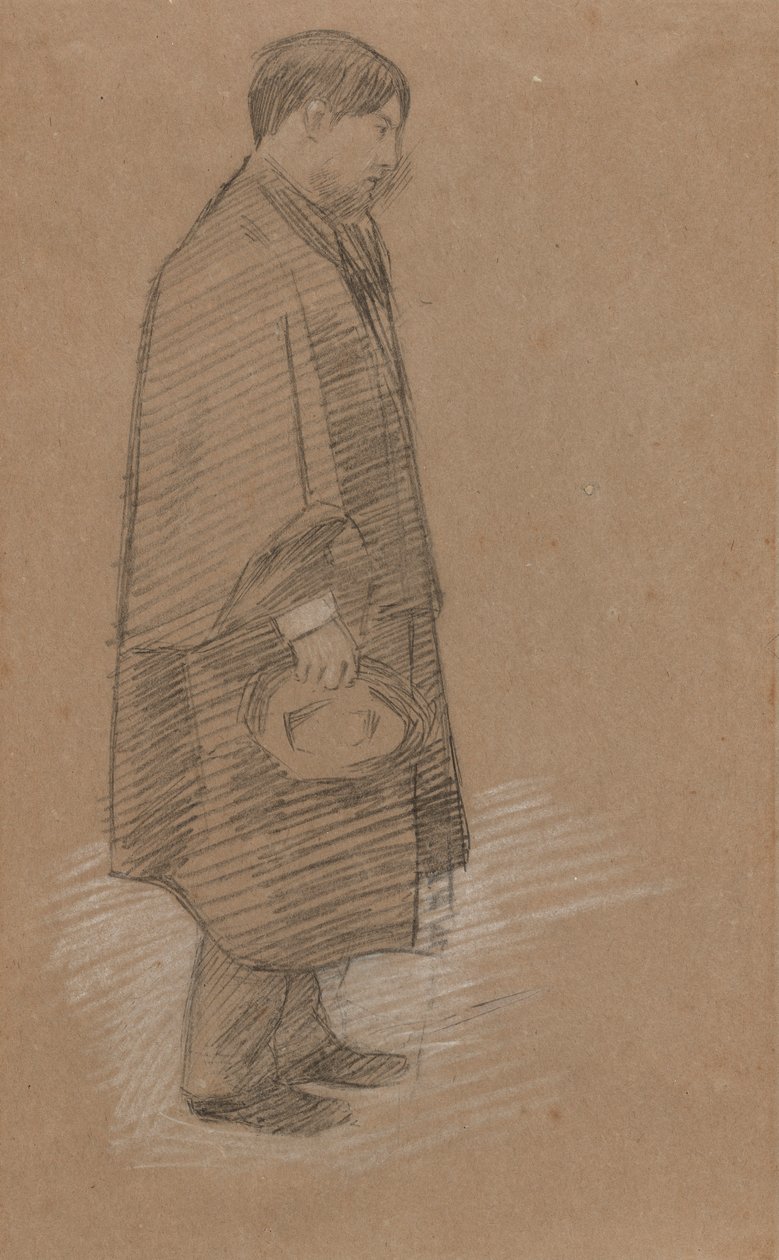 Retrato de um Charles Conder de Sir William Rothenstein