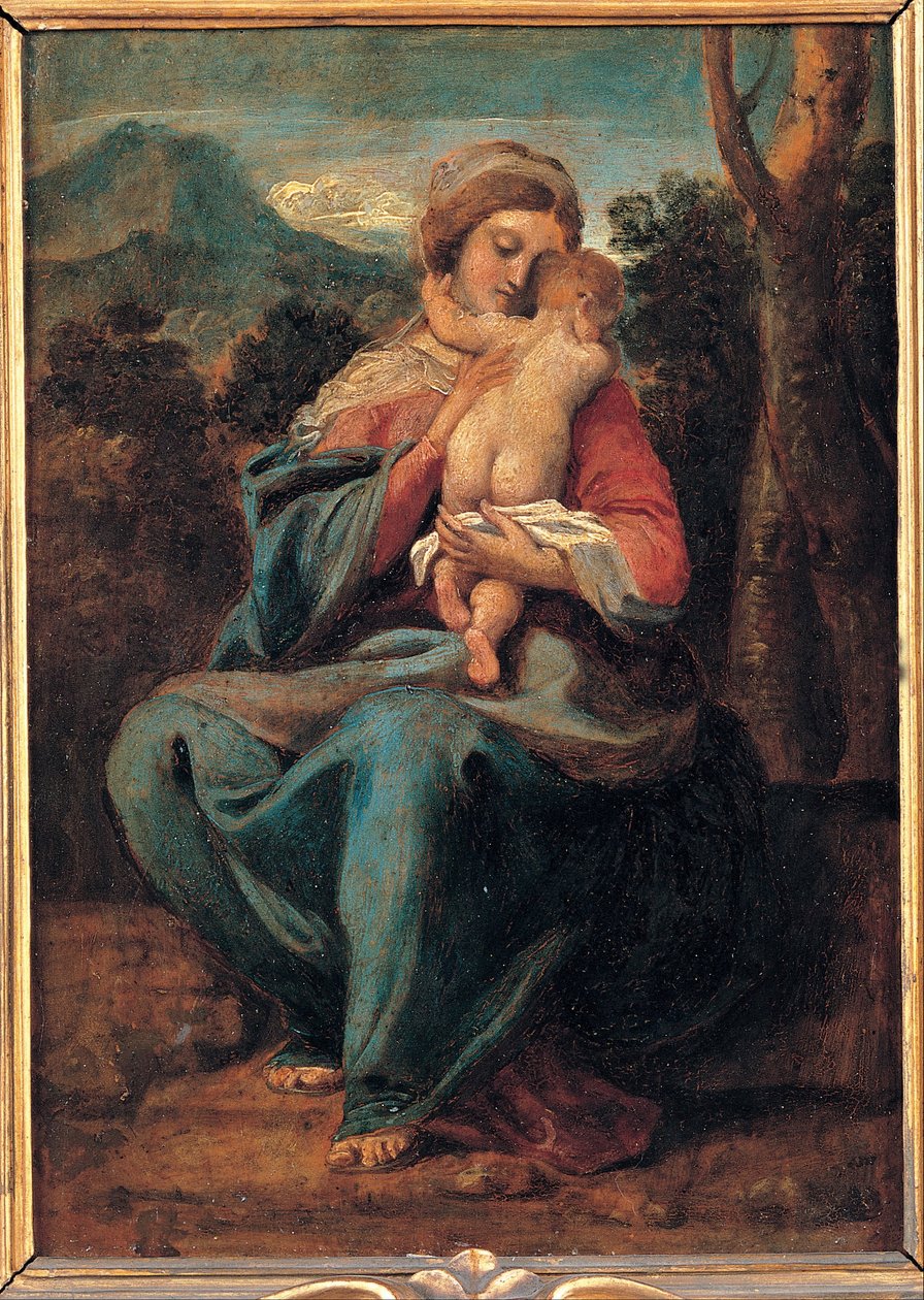 Madonna com a Criança de Sisto Badalocchio