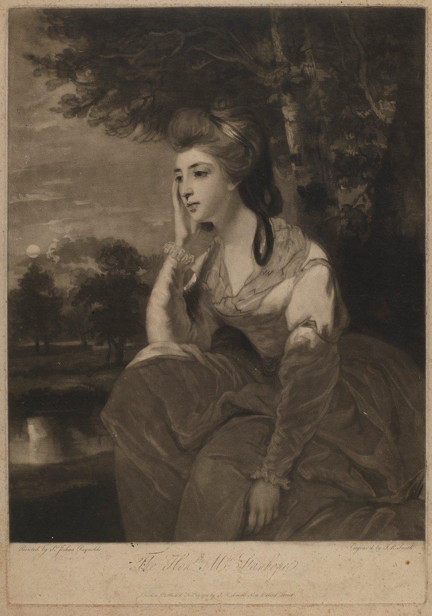 A Honorável Sra. Stanhope de Smith, John Raphael