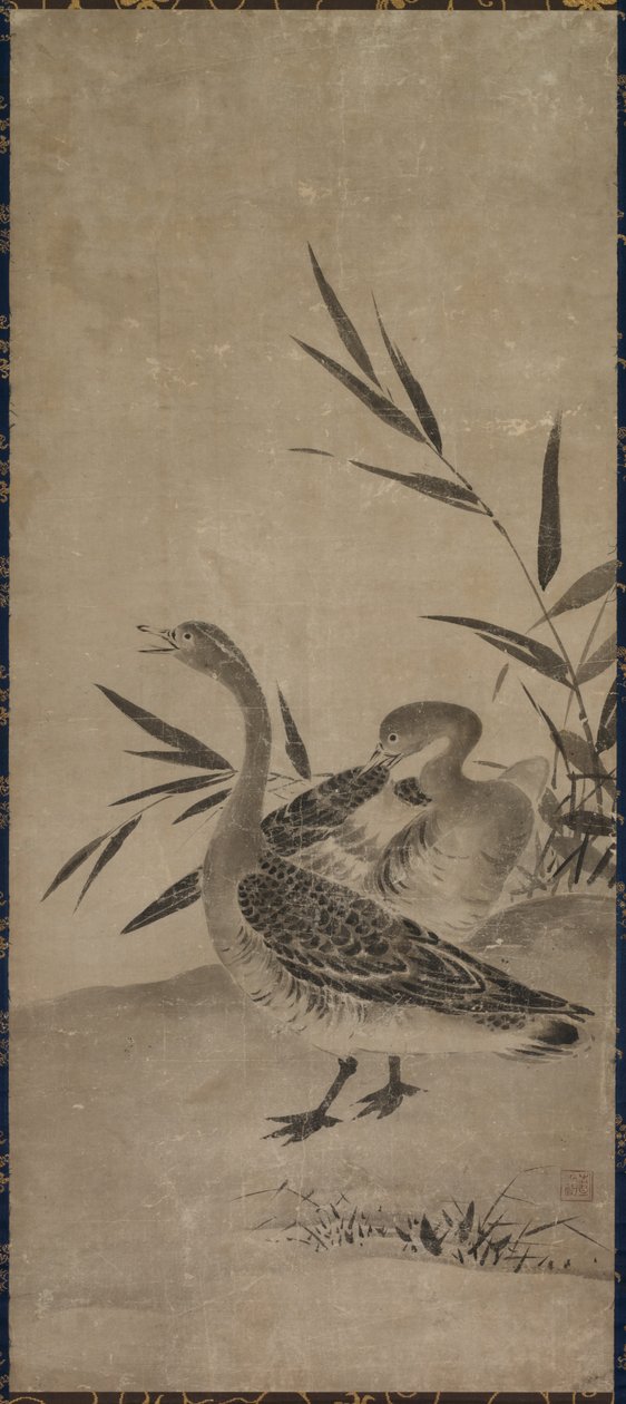 Gansos, período Muromachi, 1392-1573. de Soami
