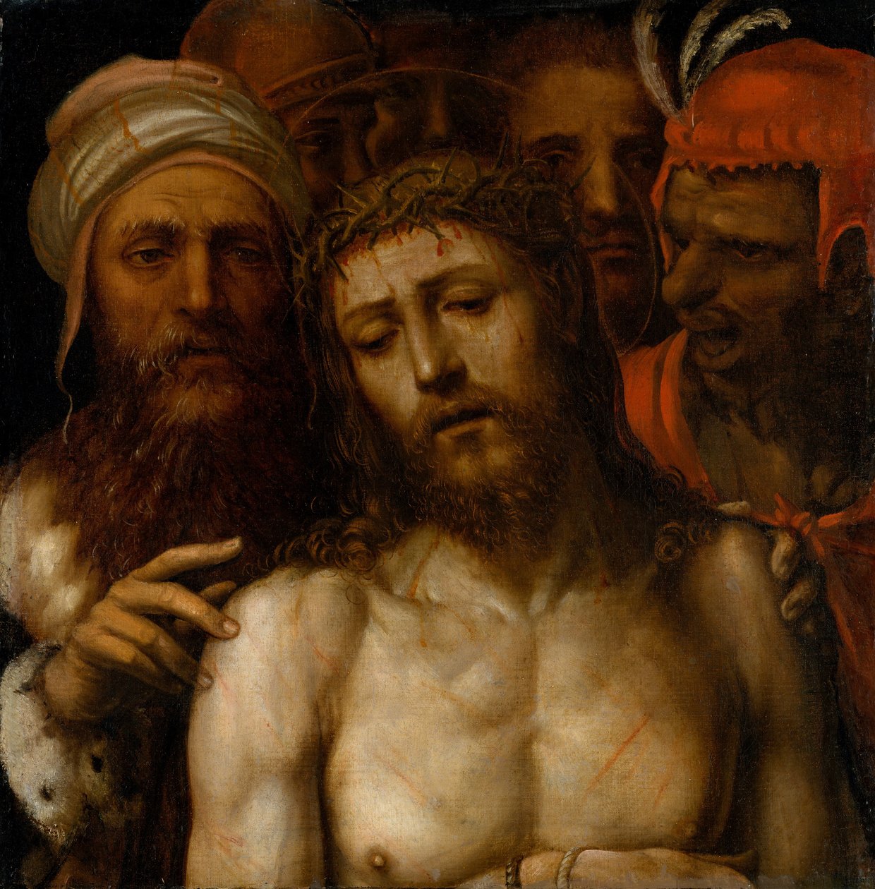 Cristo Apresentado ao Povo Ecce Homo, ca. 1540-49. de Sodoma