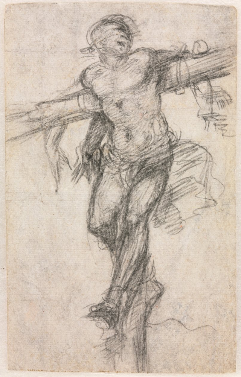 O ladrão impenitente, c. 1530 de Sodoma
