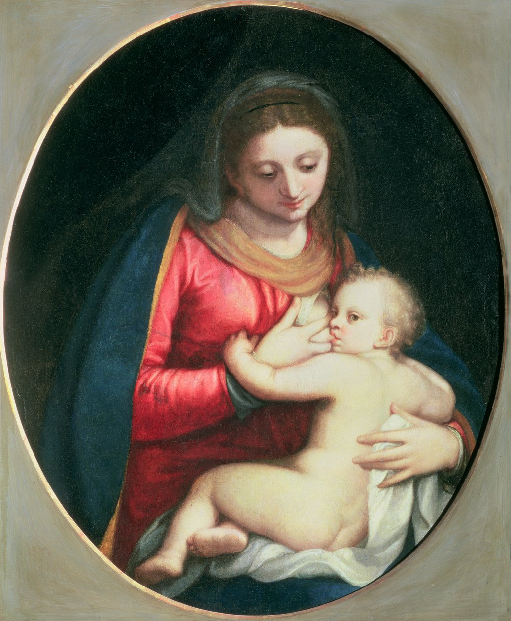 Madonna e criança, 1598 de Sofonisba Anguissola