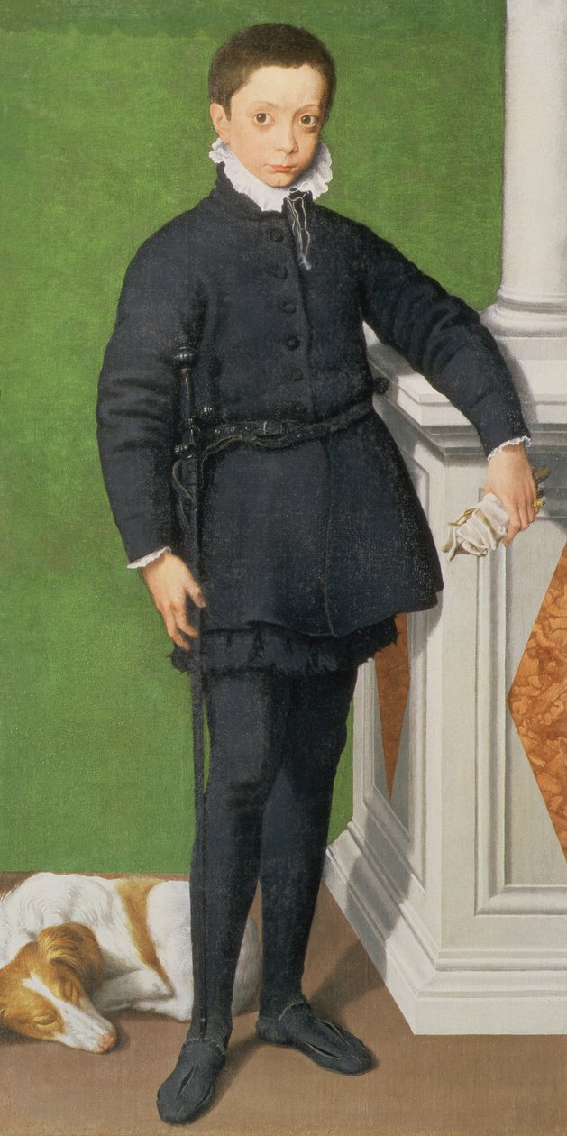 Massimiliano Stampa, Marquês de Soncino, 1557 de Sofonisba Anguissola
