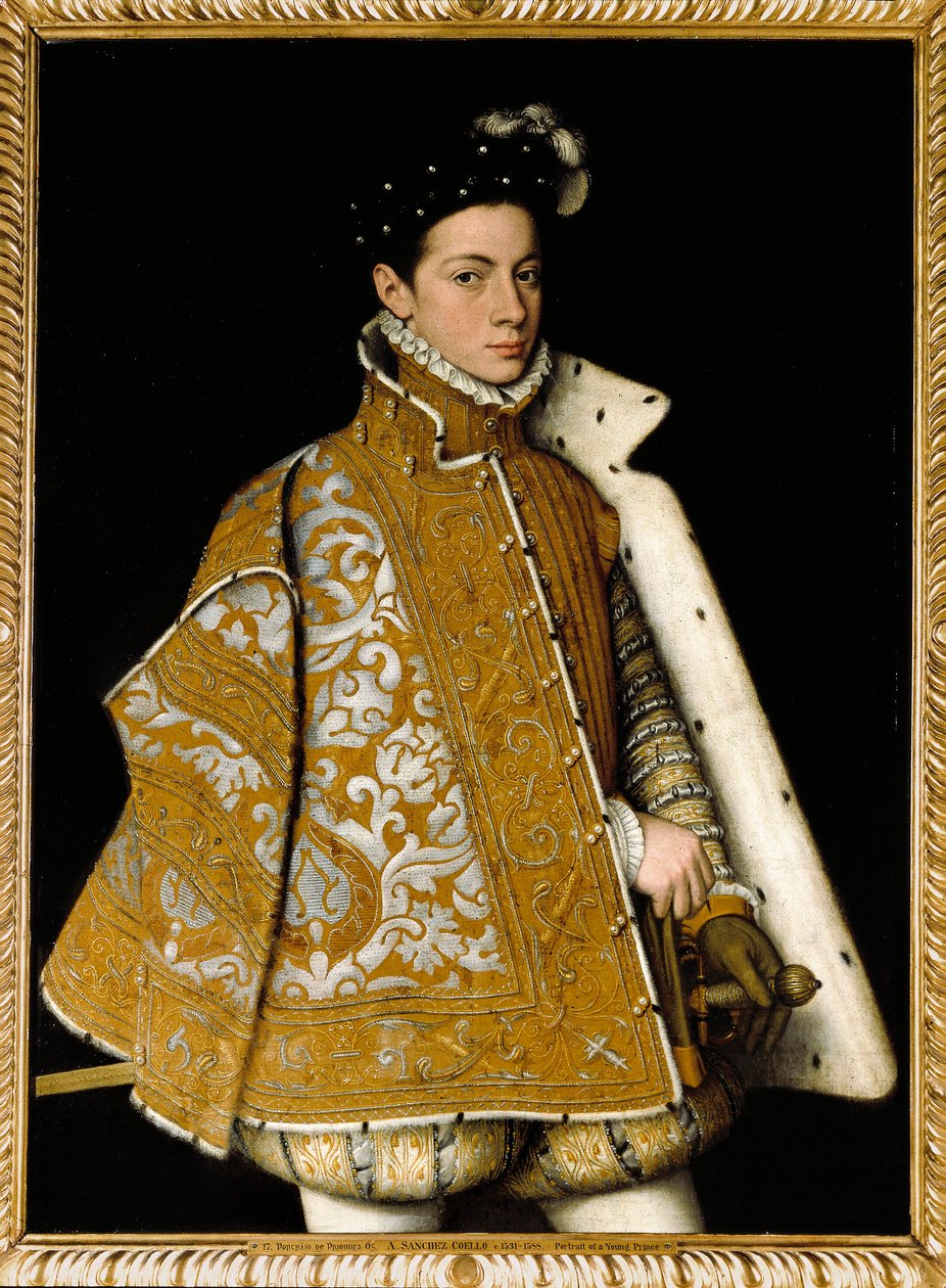 Retrato de Alexandre Farnese (Alessandro Farnese de Sofonisba Anguissola